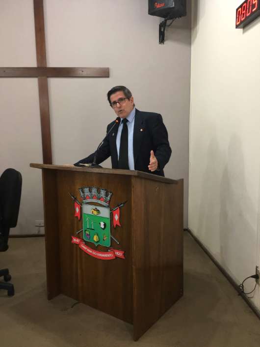 Marcelo Matias falou para os vereadores sobre a importância da Santa Casa