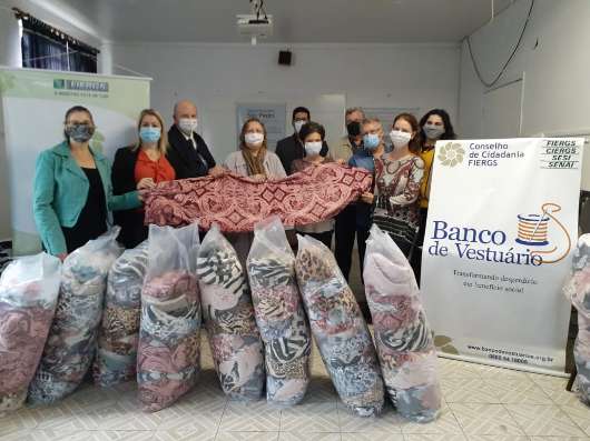 Cobertores serão distribuídos para os pacientes do hospital