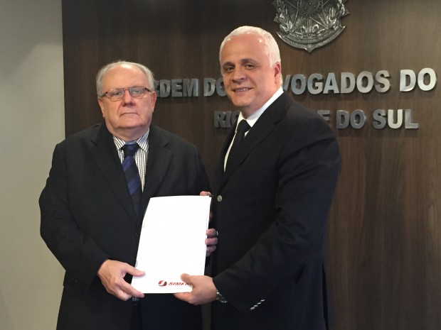 14/3/2016 enocntro Simers Argollo presidente OAB-RS Ricardo Breier direitos humanos pacientes
